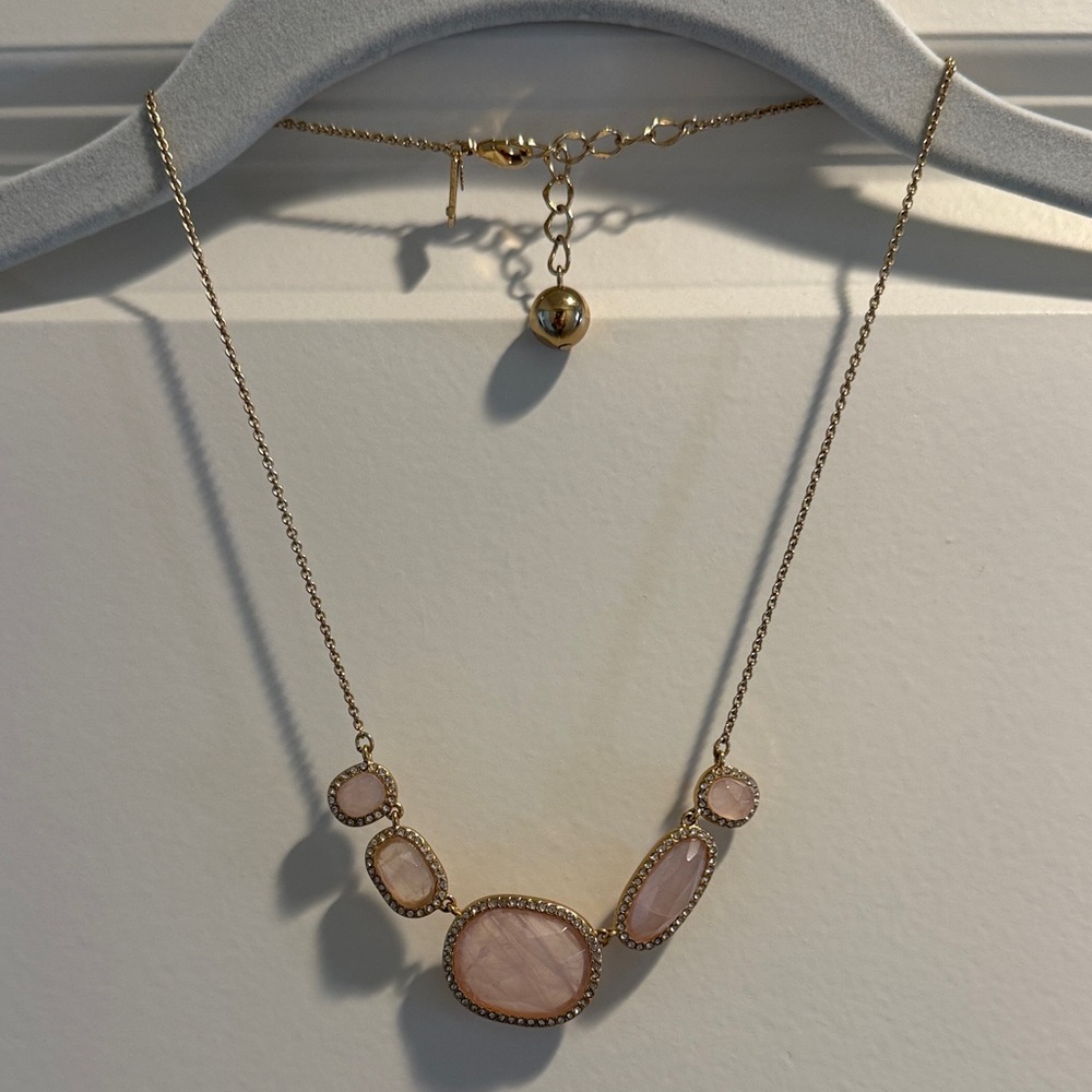 Kate Spade Pink and Gold Necklace